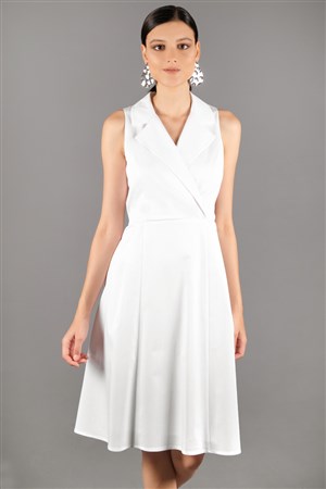 Zotico Elbise Beyaz